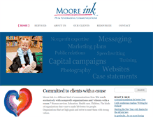 Tablet Screenshot of mooreink.com